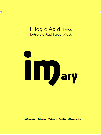 Ellagic Acid +Aloe L-Asorbid Acid Facial Mask
